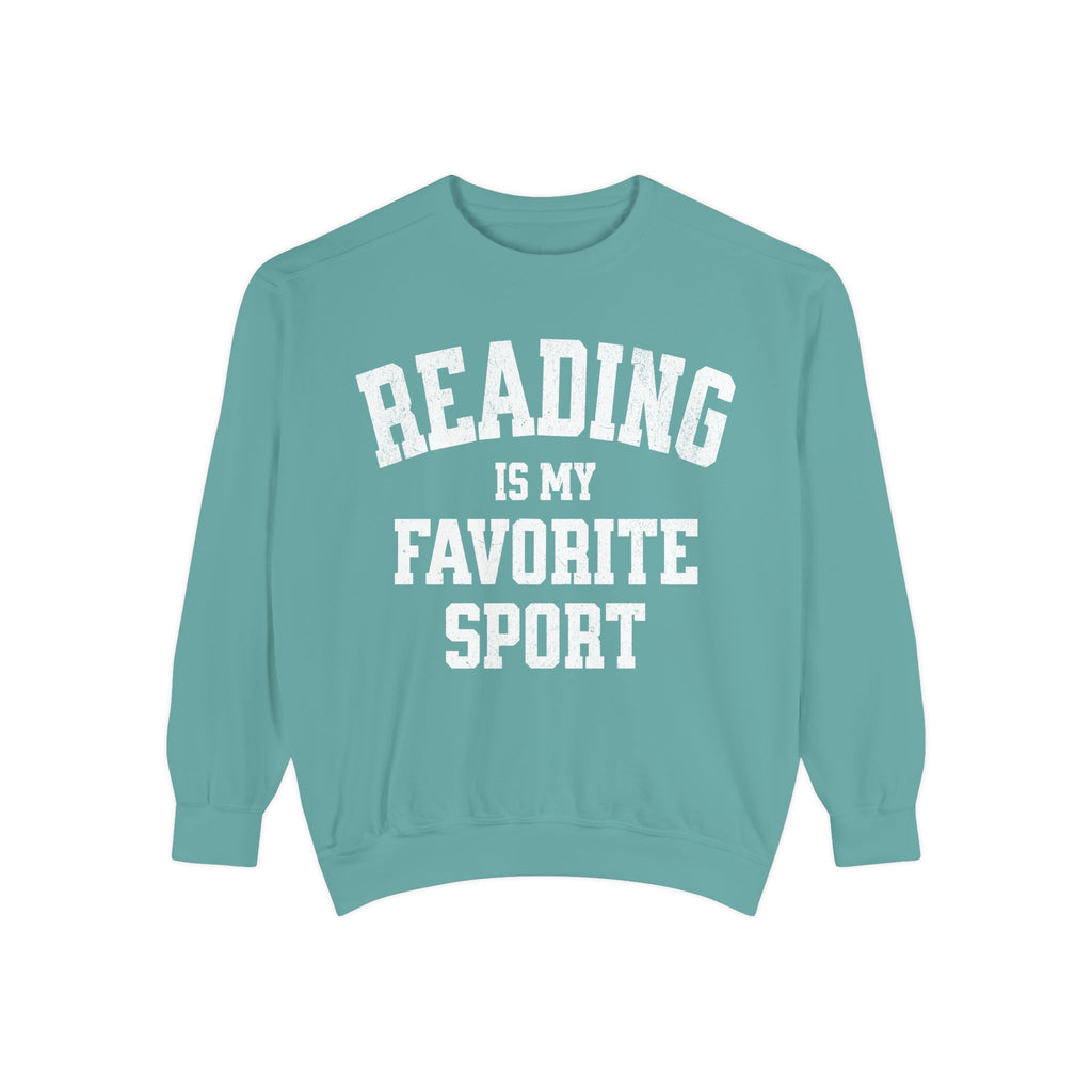 Reading Is My Favorite Sport Sweatshirt