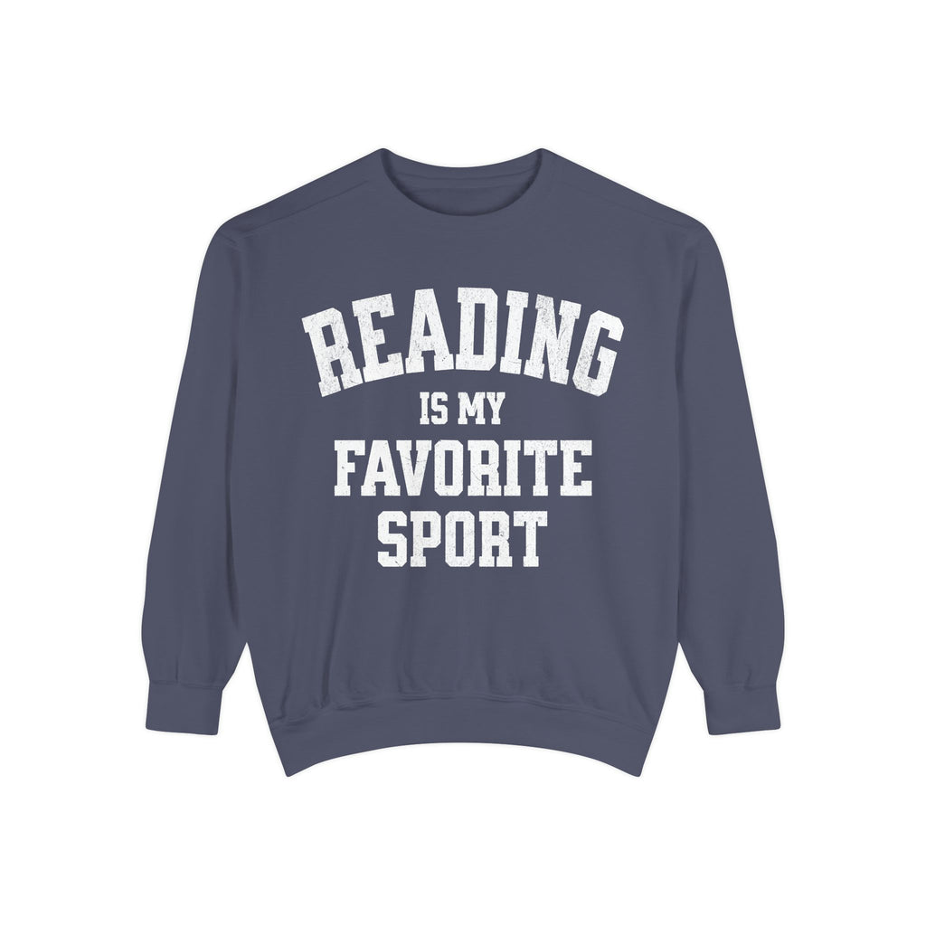 Reading Is My Favorite Sport Sweatshirt