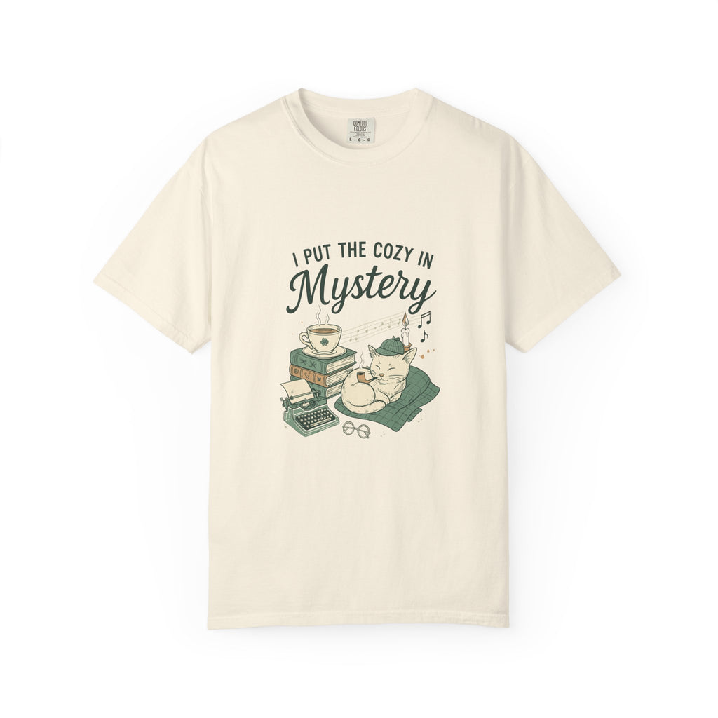 I Put the Cozy in Mystery - Unisex T-shirt