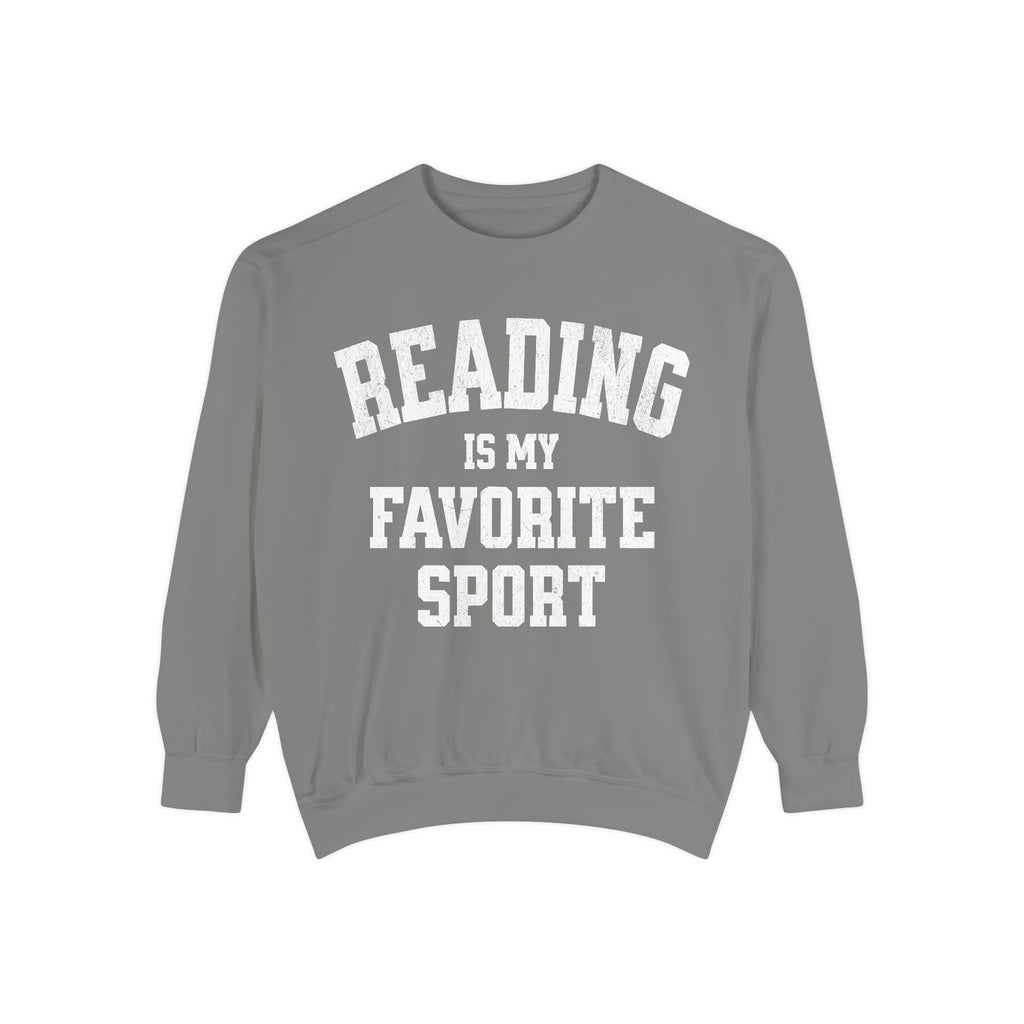 Reading Is My Favorite Sport Sweatshirt
