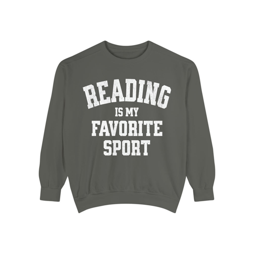 Reading Is My Favorite Sport Sweatshirt