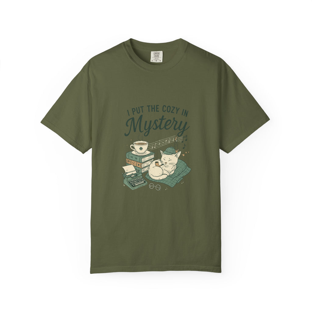 I Put the Cozy in Mystery - Unisex T-shirt