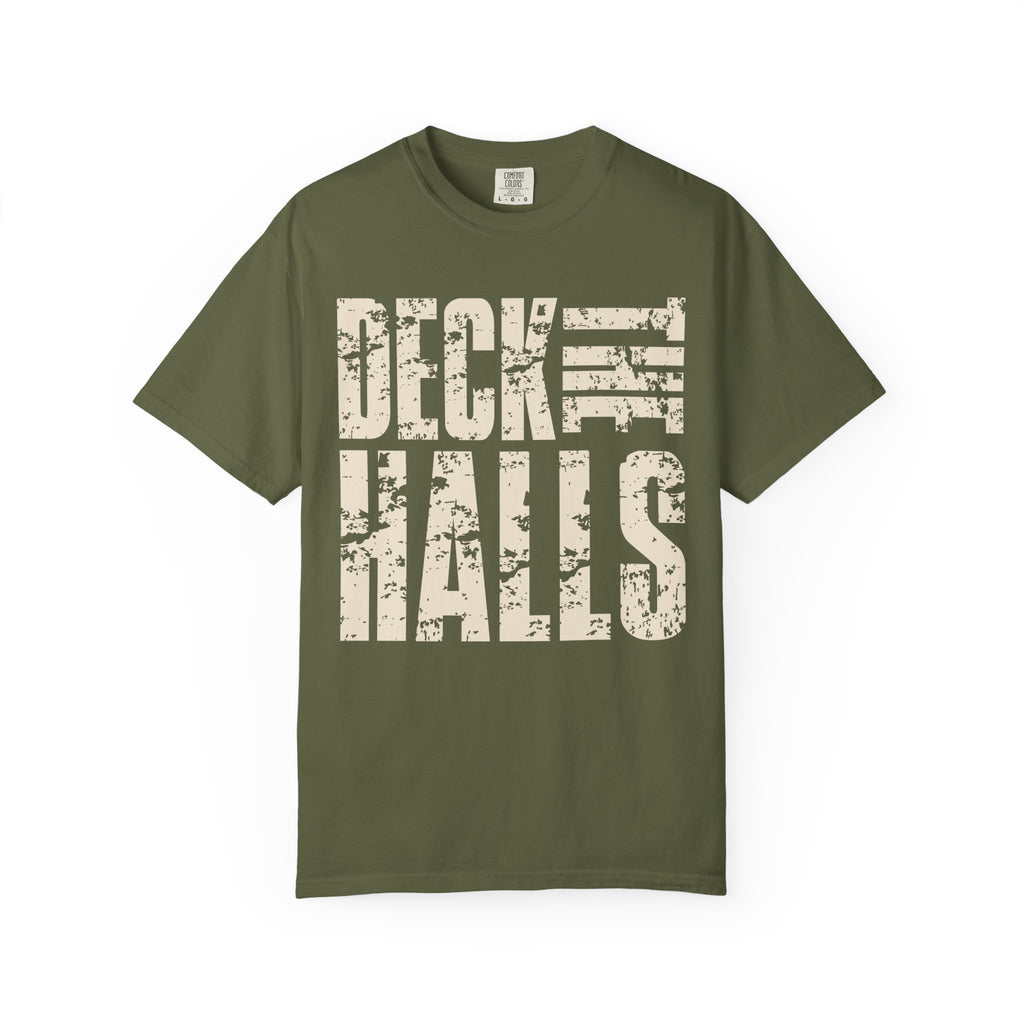 Deck the Halls Unisex T-Shirt - Festive Holiday Apparel