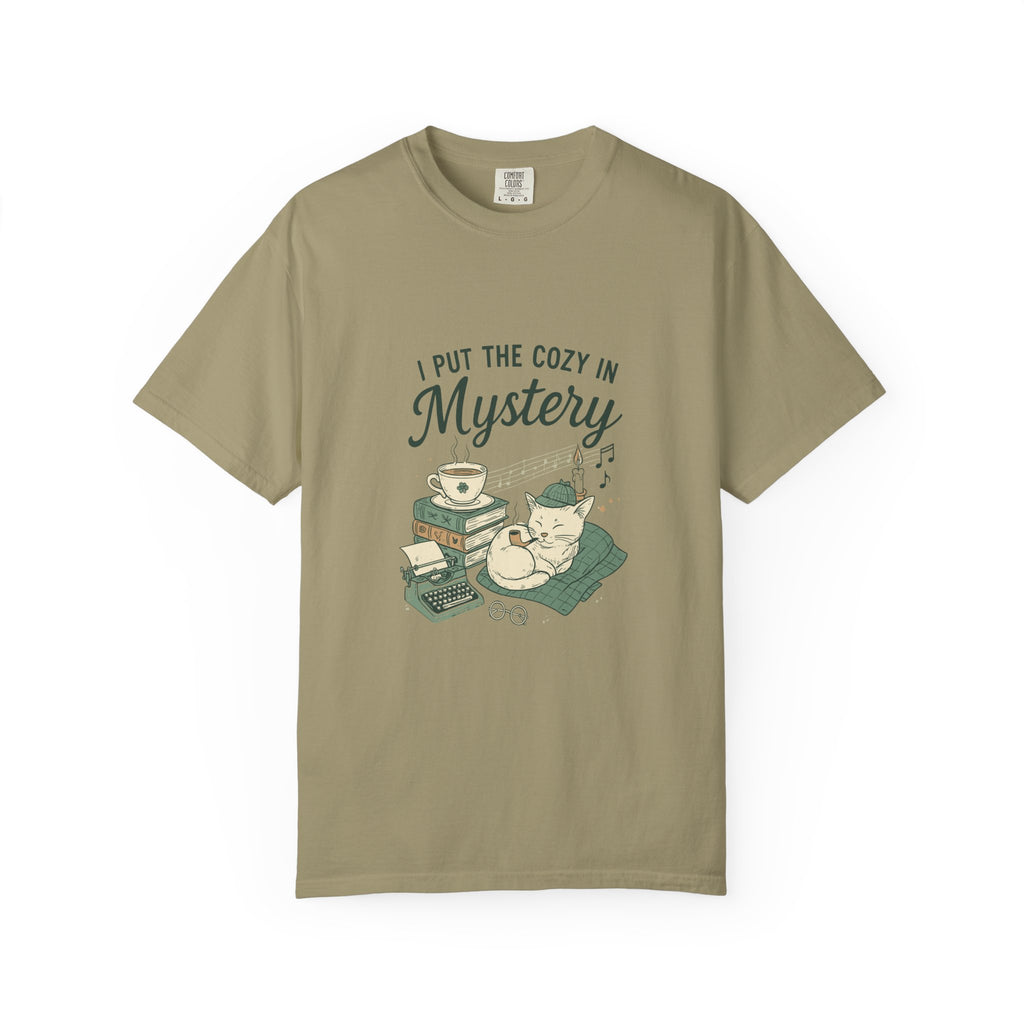 I Put the Cozy in Mystery - Unisex T-shirt