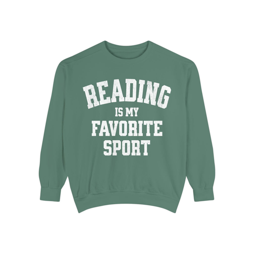 Reading Is My Favorite Sport Sweatshirt