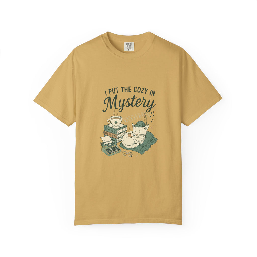 I Put the Cozy in Mystery - Unisex T-shirt