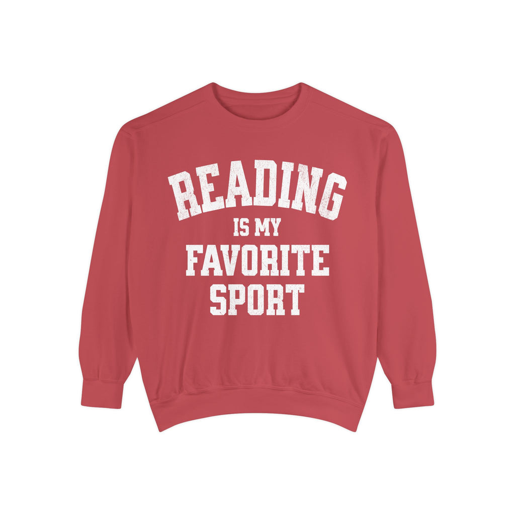 Reading Is My Favorite Sport Sweatshirt