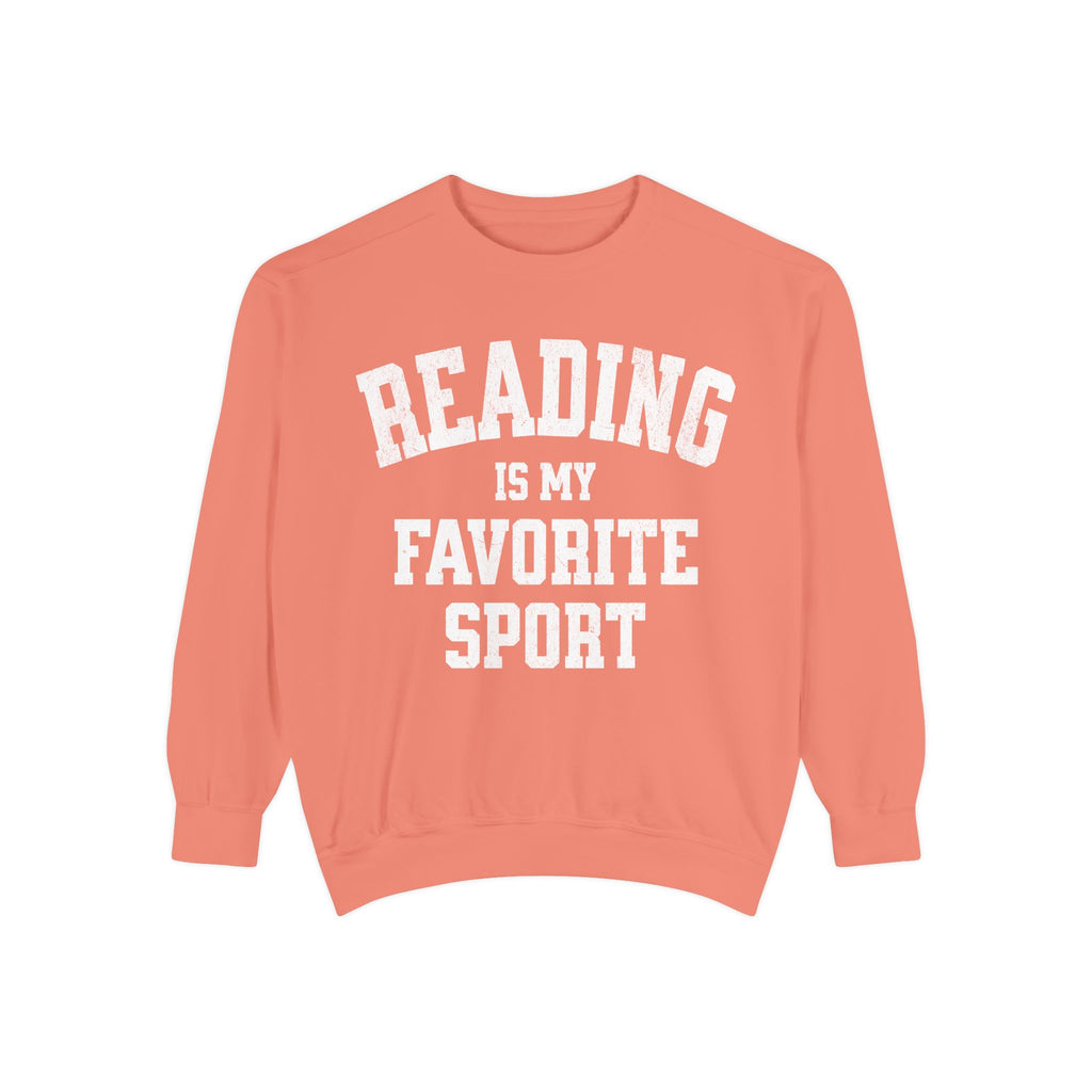 Reading Is My Favorite Sport Sweatshirt