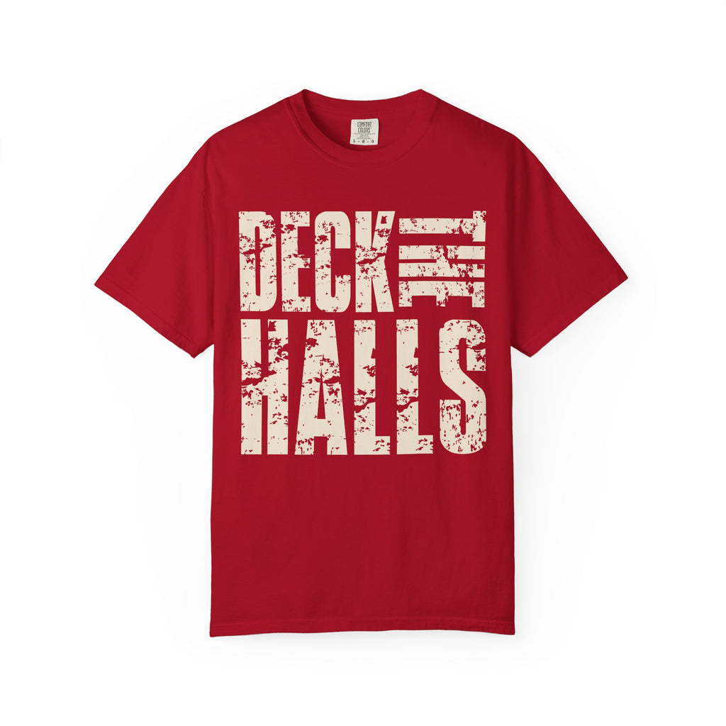 Deck the Halls Unisex T-Shirt - Festive Holiday Apparel