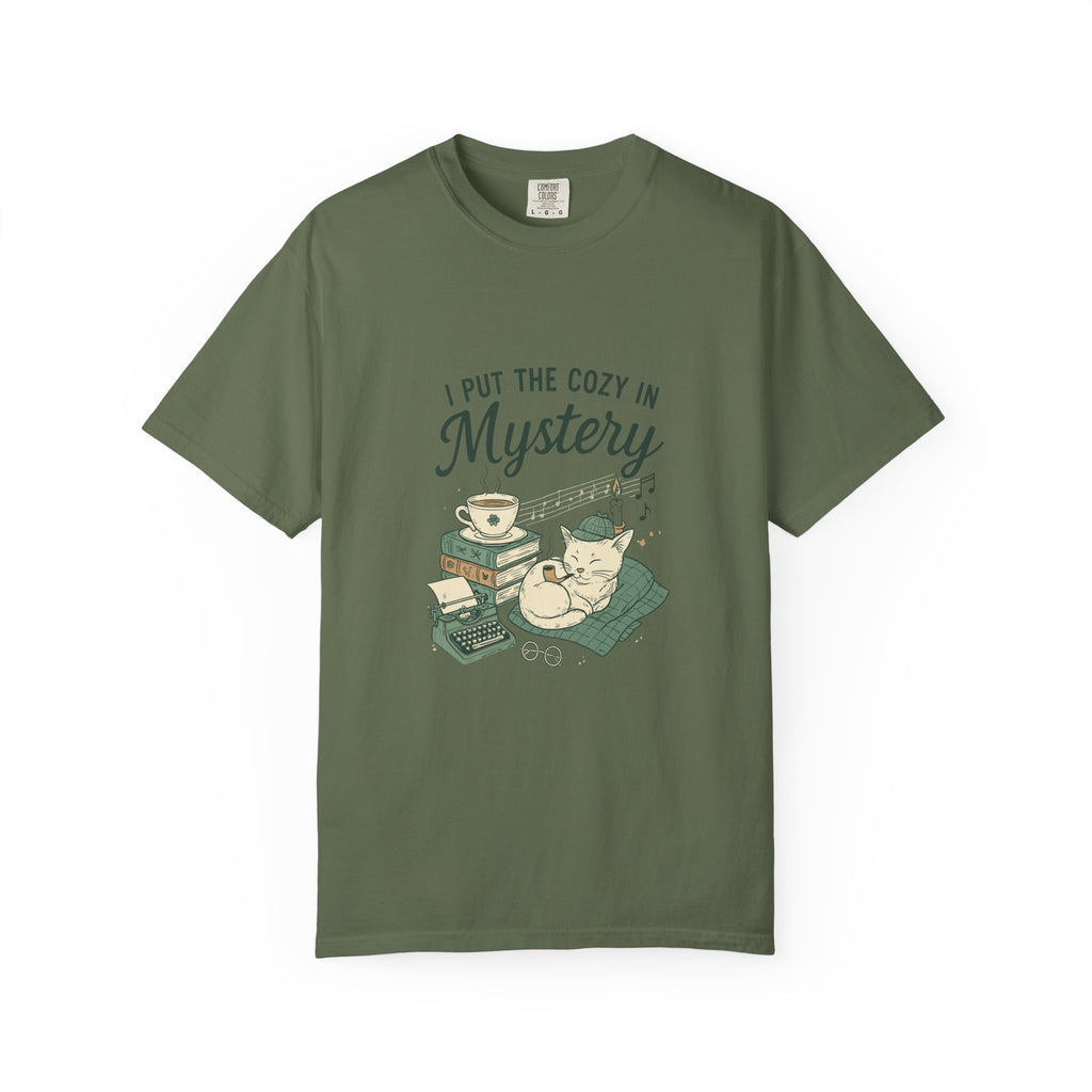 I Put the Cozy in Mystery - Unisex T-shirt