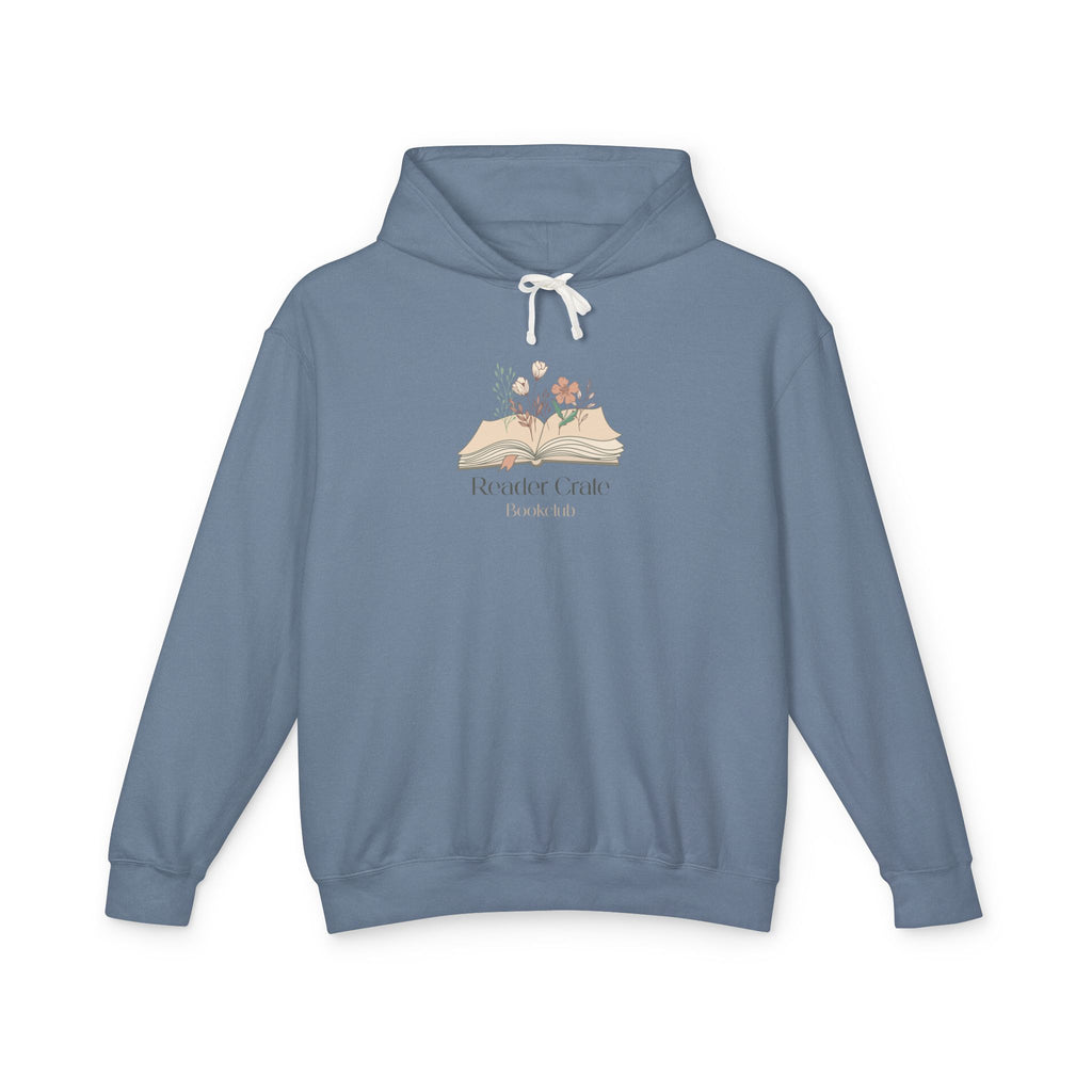 Reading Cozy Hoodie — "Readers Gonna Read" Floral Book Lover Sweatshirt