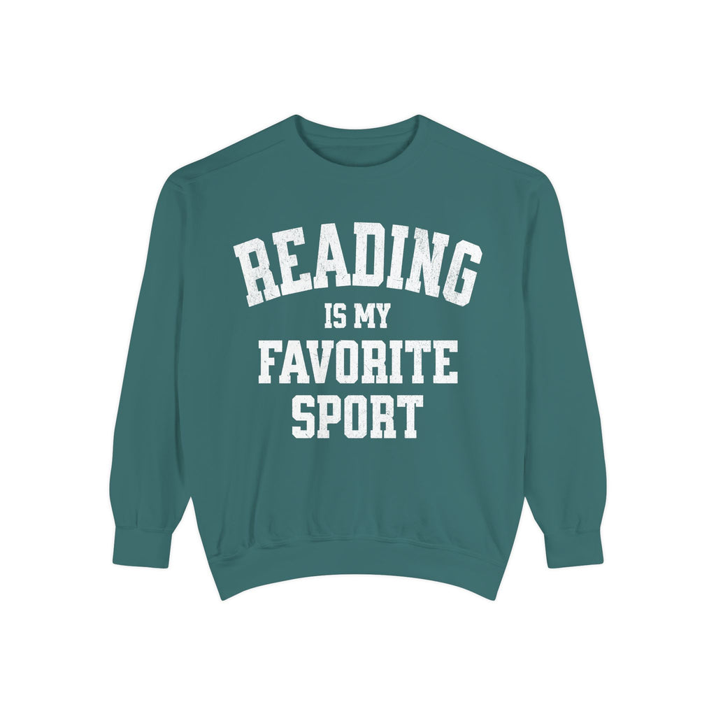 Reading Is My Favorite Sport Sweatshirt