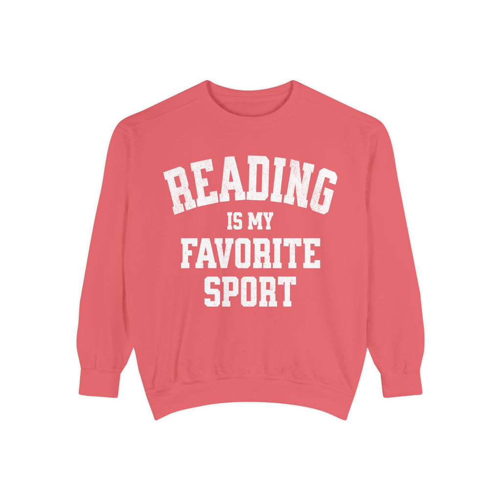 Reading Is My Favorite Sport Sweatshirt